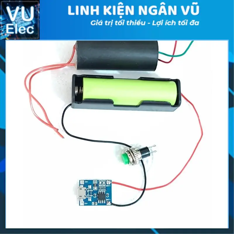 Bộ Module Tăng Áp 400-1000KV (Máy Đánh Lửa), Chế tăng áp cao hàn sẵn có công tắc 1