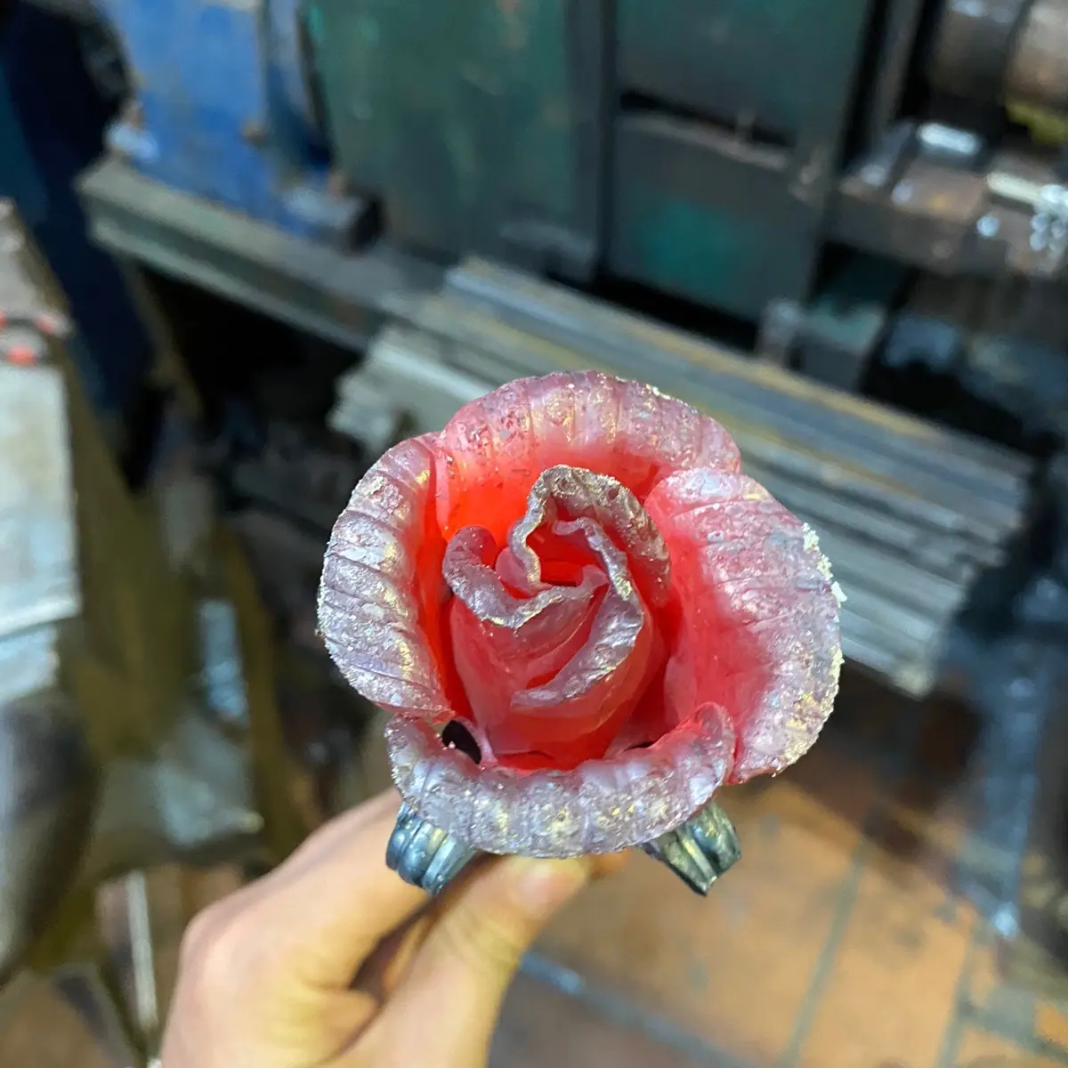 Bông Hồng sắt mỹ thuật
