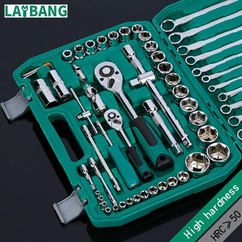 Automotive repair tools set for motorcycle/Car 1/2 Socket Torque Ratchet Wrench Complete Hand Tool