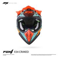 Gambar Helm JPX Cross Full Face FOX1 X34 - FLUORESCENT YELLOW DOFF, L dari JPX HELMET Kab. Tangerang 2 Tokopedia
