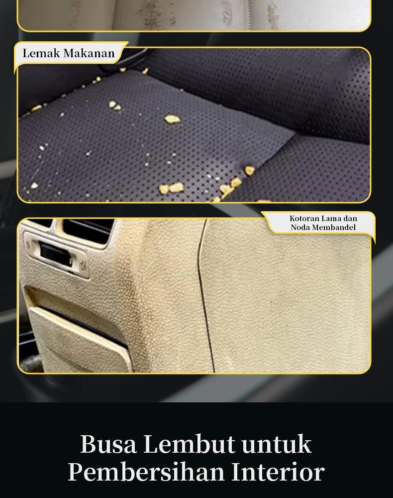 Perlengkapan Mobil Pembersih Multifungsi: Tidak hanya untuk interior mobil, juga bisa untuk rumah, sekaligus menghilangkan bau tidak sedap, hasil bersih kinclong seperti baru