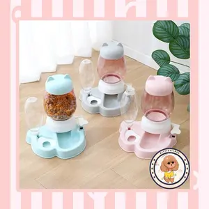 Dispenser Minum Dan Makan 2.2L  Auto Untuk Anjing Dan Kucing