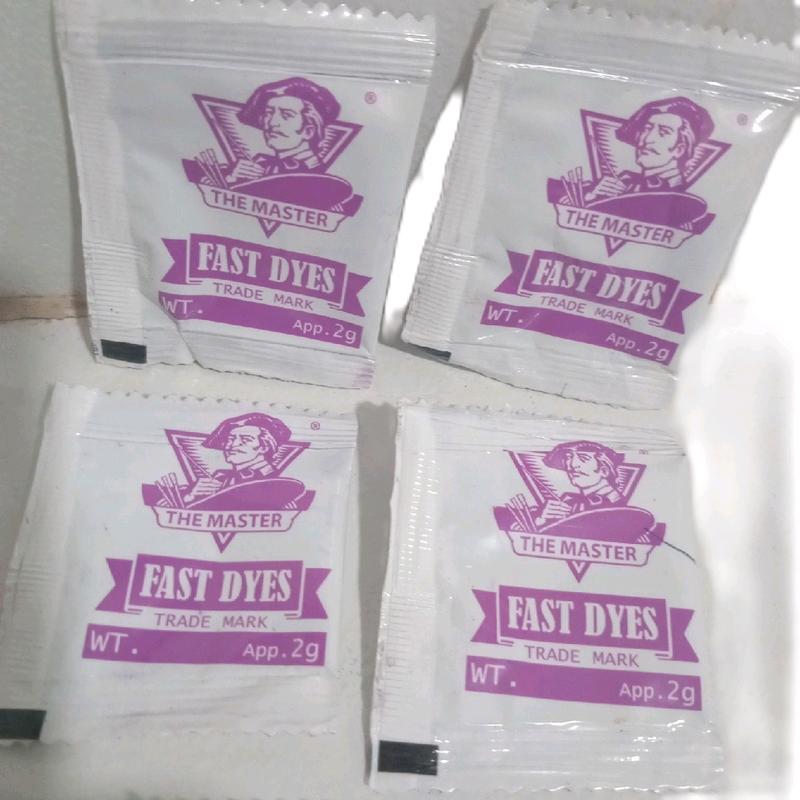Violet Color Master Fast Dye Jubos 2grms - TikTok Shop Philippines