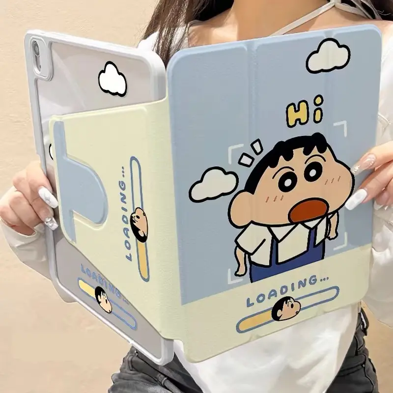 เคสป้องกัน iPad แบบหมุนได้ 360 องศาสำหรับ Gen11 2025 A16 Air7 2025 Pro11 2018 2020 2022 Air4 Air5 Air6 11 นิ้ว 2024 Gen10 2022 10.2 Gen9 Gen8 Gen7 พร้อมซ็อกเก็ตปากกากันกระแทกและกรณีพิมพ์สองด้านอะคริลิค iPad กรณีป้องกัน แท็บเล็ต
