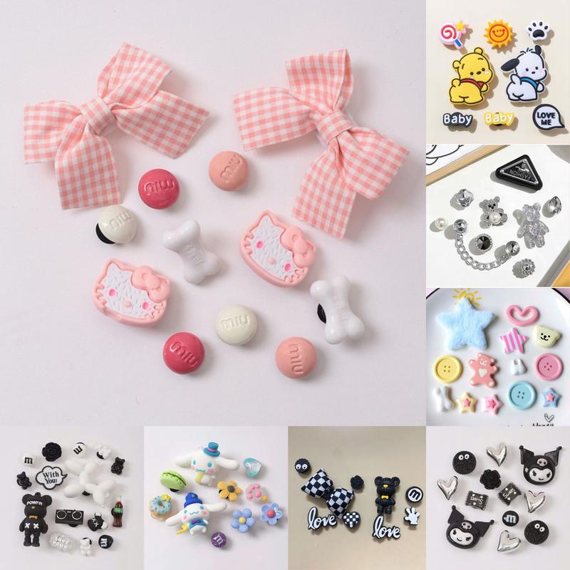 Bộ Phụ Kiện Gắn Dép Jibbitz Charm Sticker Hình Gắn Trang Trí Giày Dép DIY Hoạt Hình Đáng Yêu 4Seasons Shoe.Store