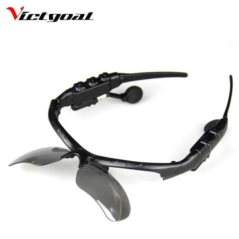 Kacamata Headset Bluetooth Polarized Bonus 4 Lensa Kaca Mata Headset Bluetooh Full Music Bluetooth Sun Glasses Handsfree MP3 3