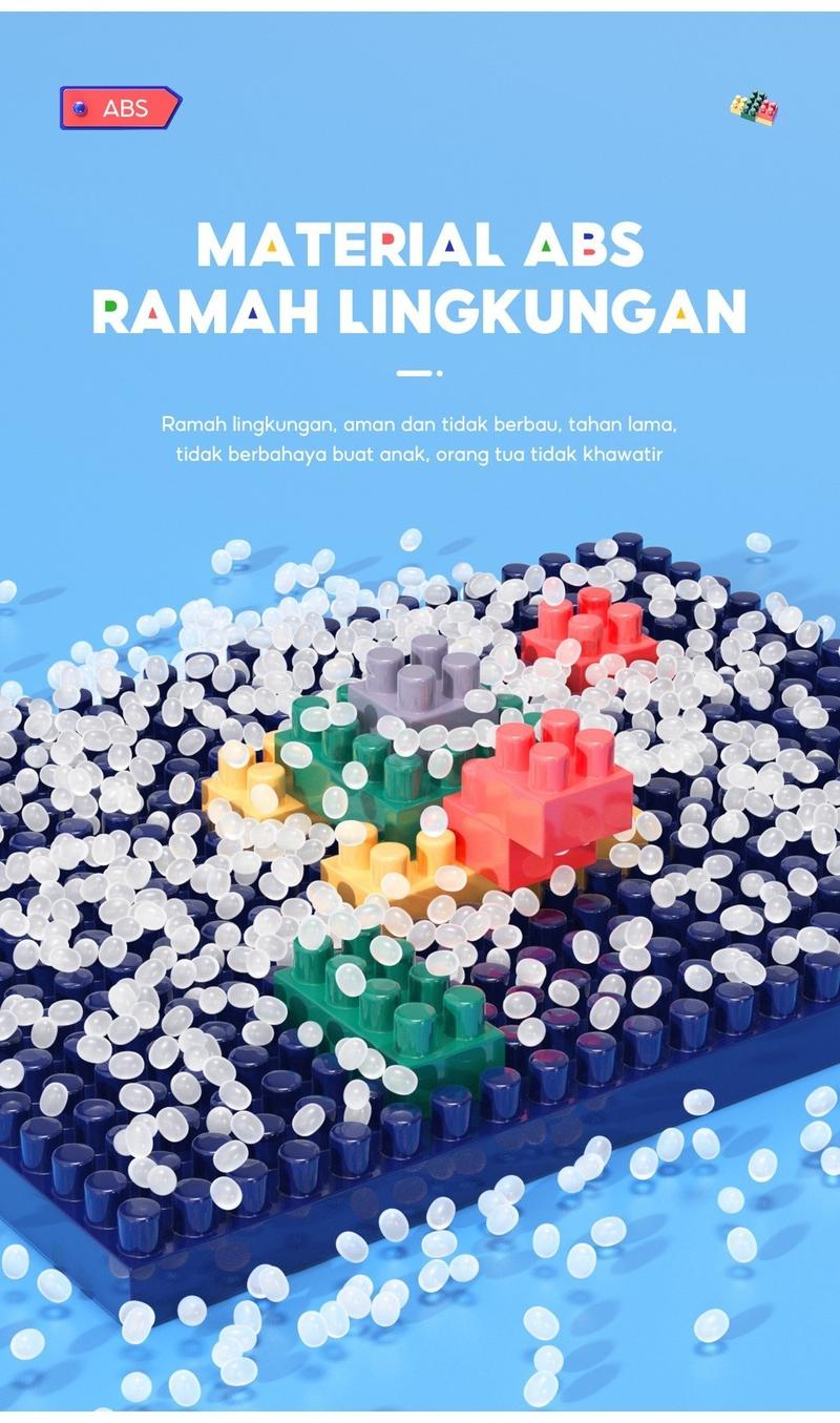OHSOME - Mr. man · Mainan Brick Balok Susun Anak DIY 260pcs - Shop ...