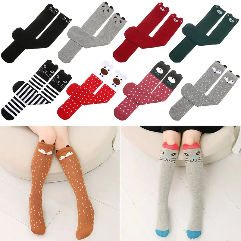 Product Introduction of Tất Trẻ Em Bé Gái, Tất Giữ Ấm Chân Ống Dài Mùa Đông Ấm Áp, Thích Hợp Cho Trẻ Em, Tất Múa, Tất Đầu Gối 0