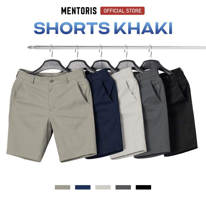 Quần Short Kaki Nam Cạp Cúc Form Ngang Gối, Chất Liệu Cao Cấp Thoáng Mát, Không Nhăn MSR2515