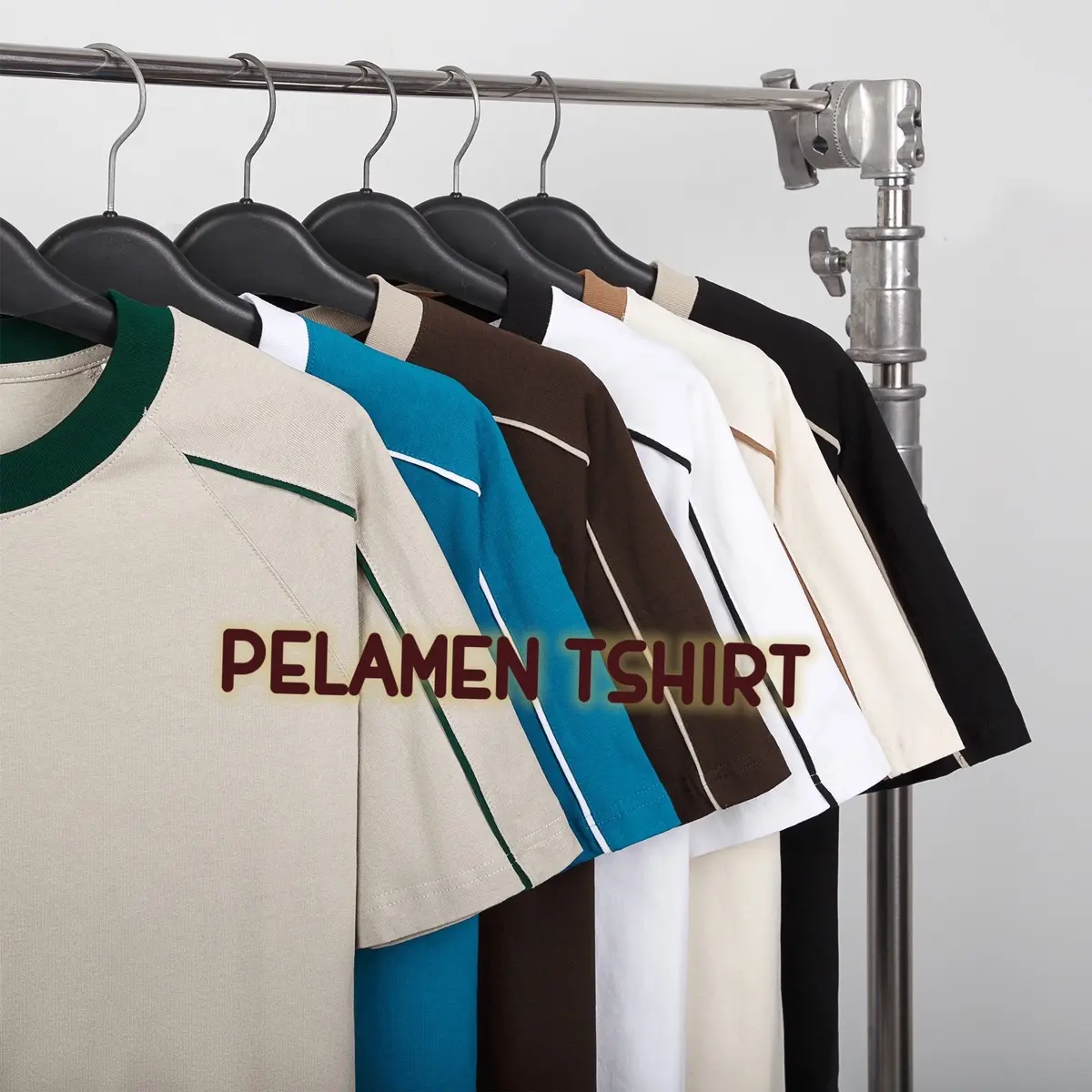 PLM12 Áo thun raplan phối viền tay áo độc đáo. 4 màu sắc lựa chọn, chất vải thun cotton thoáng mát, thấm hút mồ hôi tốt