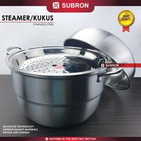 Gambar SUBRON Steamer Alas Kukus Besar 34cm Tebal Tatakan Kukusan Wajan Panci Stainless Gambar Steel - - dari SUBRON KITCHENWARE Kab. Bandung 3 Tokopedia