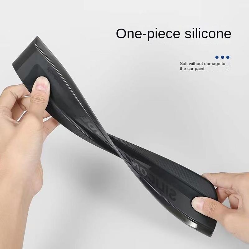 Product Introduction of Flexible Non-Scratch Window Wiper Car Washing Tool Auto Detailing Accessories Handy Squeegee Clean Scraping Car Wrap Tools For Car Auto 23