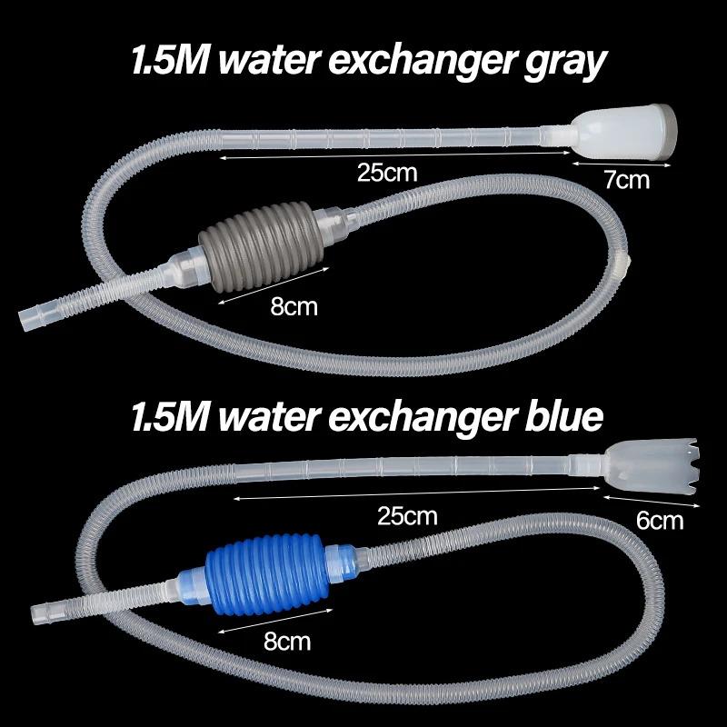 Product Introduction of Water converter, fish tank changer, T-shirt, fish tank backdrop, vacuum purifier, gravel and water cleaner, manual cleaner, width of 1,5cm 19