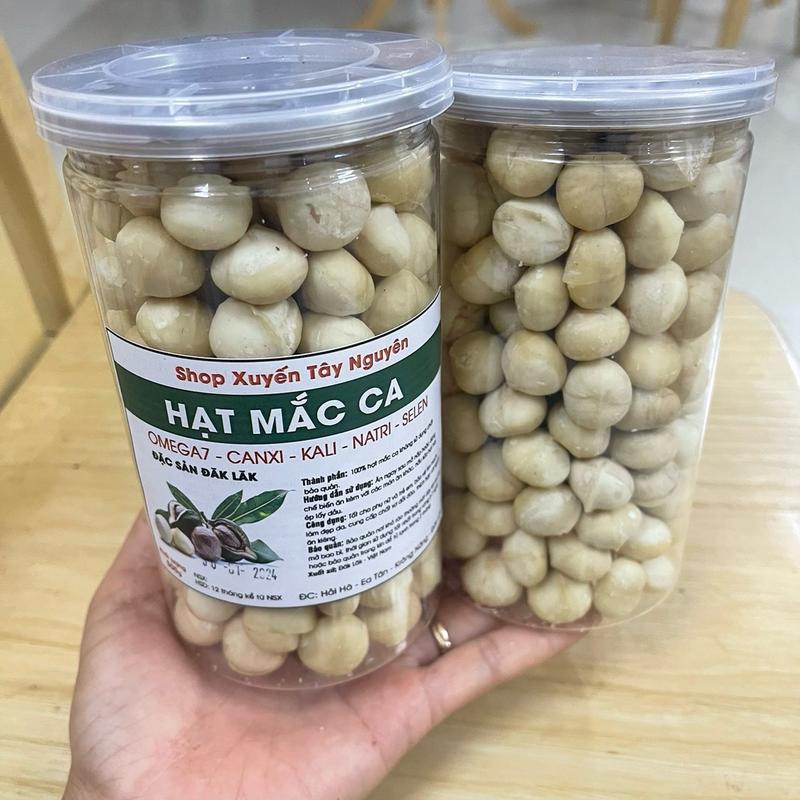 500gam MẮC CA NGUYÊN NHÂN SẤY CHÍN SAI VIP hạt mới ngon giòn ,ngậy bùi Snack Ăn Vặt Food
