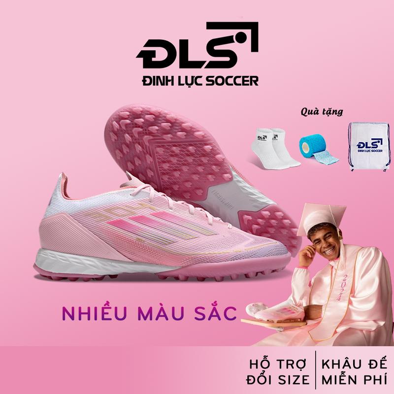 Giày Bóng Đá F50 Elite ĐINH LỰC SOCCER Lưỡi Gà Rời Đế TF, Bám Sân, Upper Mềm, Đệm Êm Ái