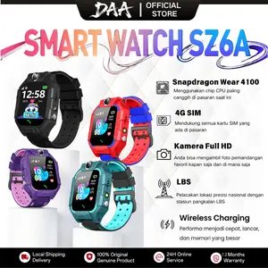 DAA Versi 4G Watch Children cocok untuk 4-16 tahun, mendukung GPS, panggilan dua arah, obrolan suara, jam alarm, kalkulator, senter, SOS dan fungsi lainnya