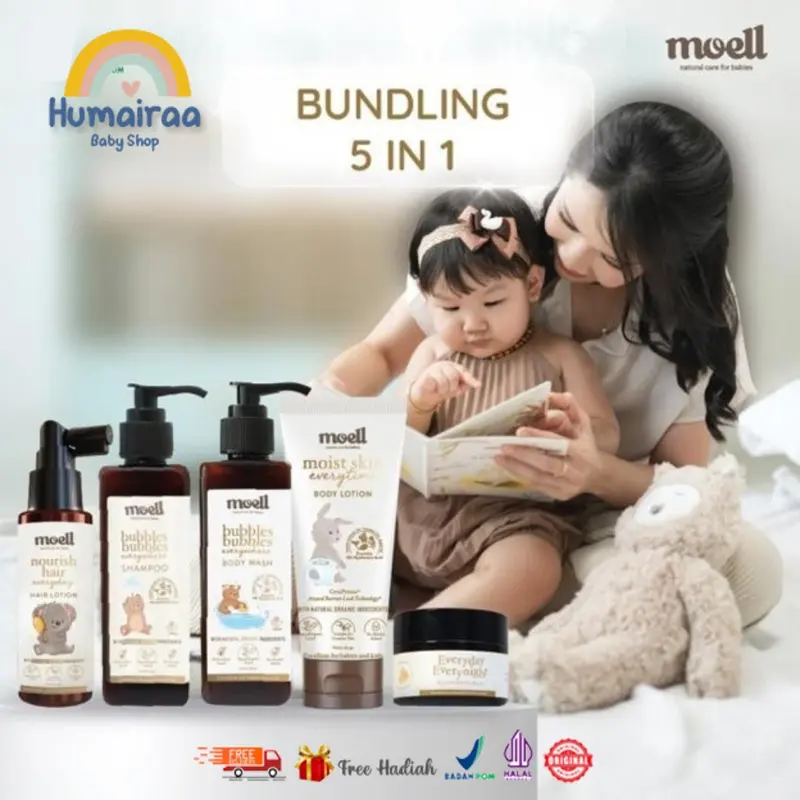 Moell Natural Skincare For Baby & Kids || All Variant 0