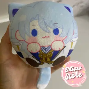 Boneka plushie genshin impact keychain