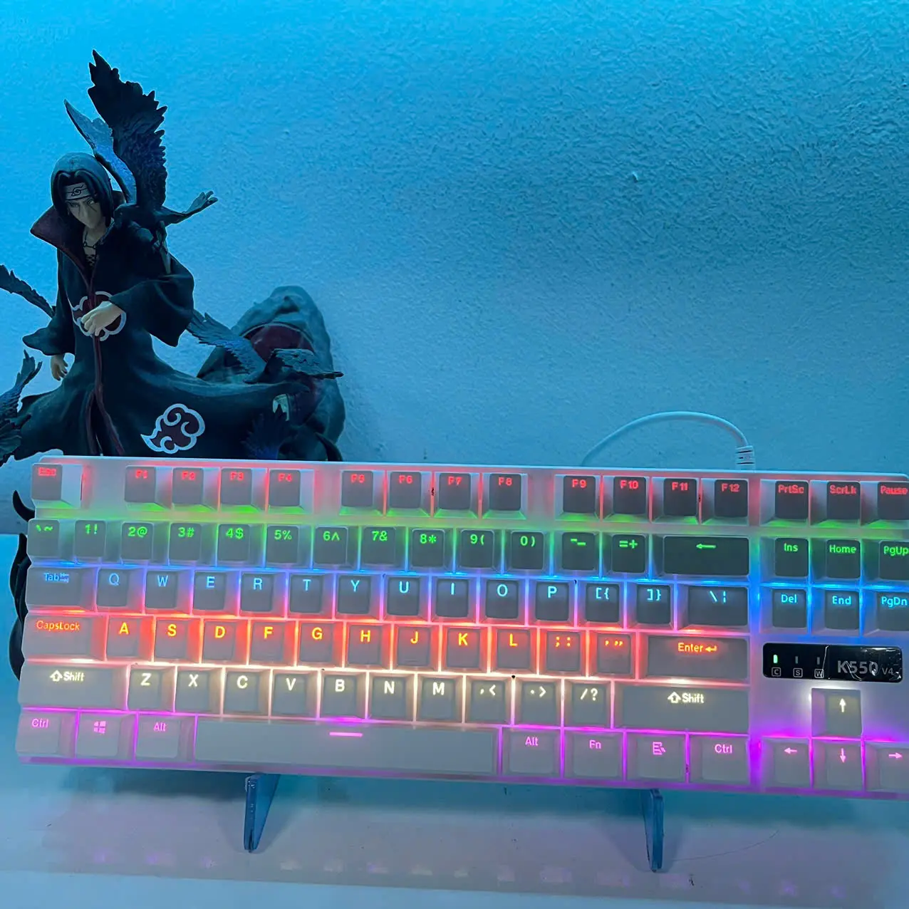 Bàn phím cơ Gaming Ziyou lang K550 V4 RED Switch TKL 87 phím Có Hot-swap , LED Rainbow , chống nước Tặng Kèm keypuler và swtich | BigBuy360 - bigbuy360.vn Bàn phím cơ Gaming Ziyou lang K550 V4 RED Switch TKL 87 phím Có Hot-swap , LED Rainbow , chống nước Tặng Kèm keypuler và swtich | BigBuy360 - bigbuy360.vn