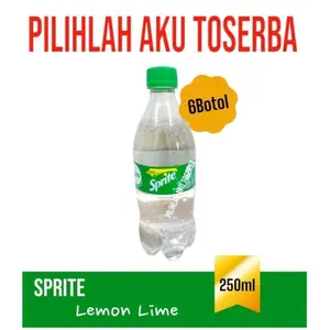 Sprite MINI Botol Pet Imut - ( HARGA 6 BOTOL )