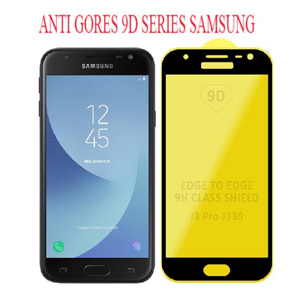 9D Tempered Glass Full Untuk Tipe Hp Samsung J5 Pro / J530 Full Screen Full Cover 1
