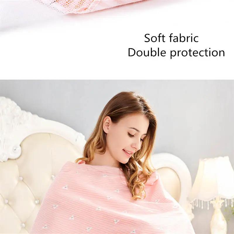 Product Introduction of 100% Cotton Baby Feeding Nursing Covers Anti-glare Nursing cloth Breathable Breastfeeding Cover Mother Outdoor Baby Shawl 2