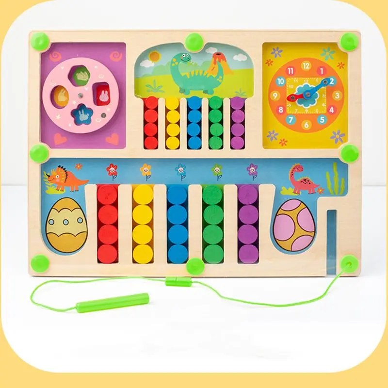 Shape Sorter Toy, Color & Shape Matching Clock Cognition Early Education Toy, Educational Toy for Kids