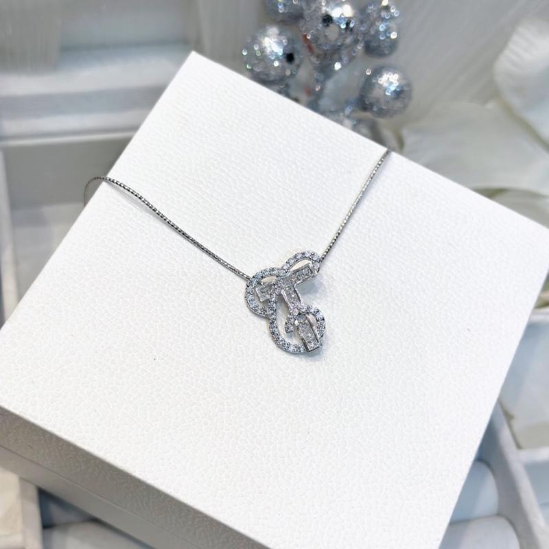 Trang Sức Dây Chuyền Bạc Ý 925 Mì Chạm K.C 4T5 45cm Phối Mặt Chữ T Xi Kim P183