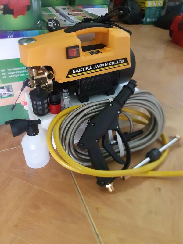 Máy xịt rửa xe ô tô, xe máy áp lực cao,hàng chuẩn chất lượng cao 5