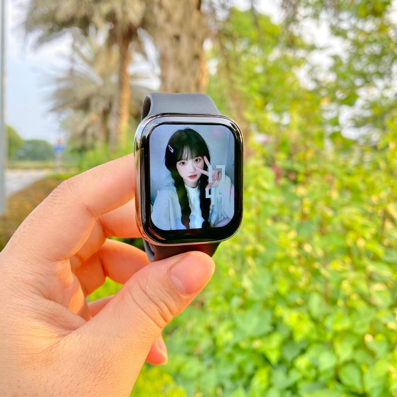 Đồng hồ thông minh Ser8 Gen 2 T800 Promax Super AMOLED với phiên bản mới nhất của bezel thép Bluetooth hai chiều gọi không có nắp SIM màn hình rất sáng thay thế hình ảnh mỏng