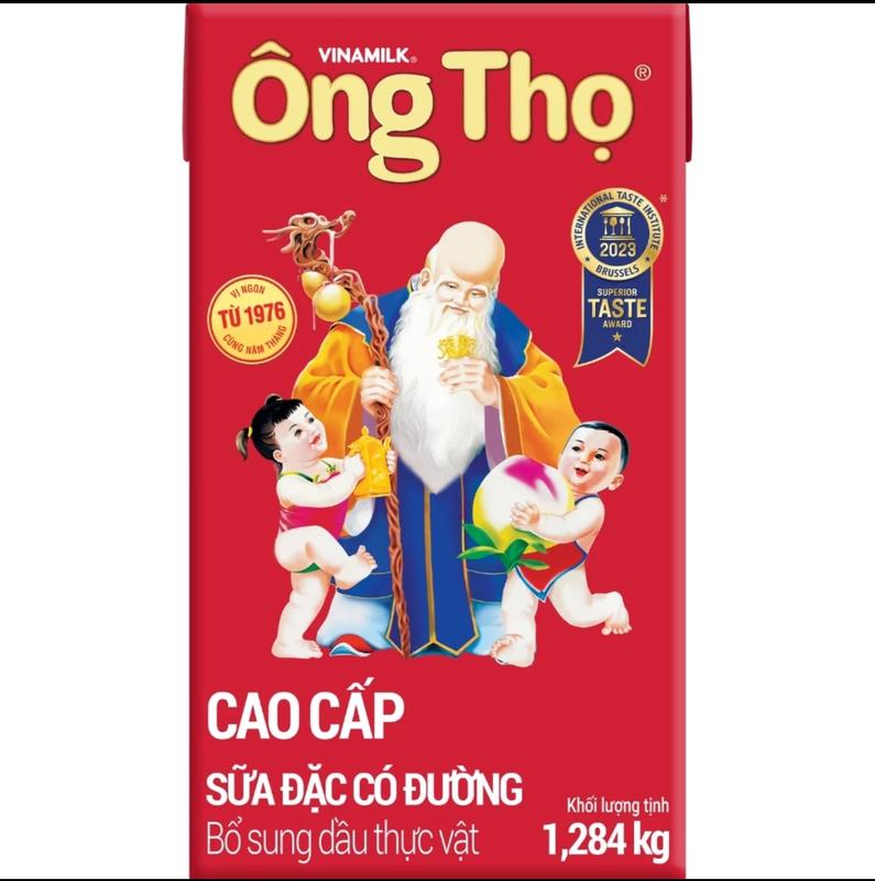 Sữa đặc có đường Ông Thọ Đỏ 1284g, sữa đặc ông thọ
