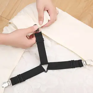 [BISA COD] Penjepit Sprei Anti Geser Jepitan Sprei Pengait Sprei Penjepit Seprei  (1 Set Isi 4 PCS)