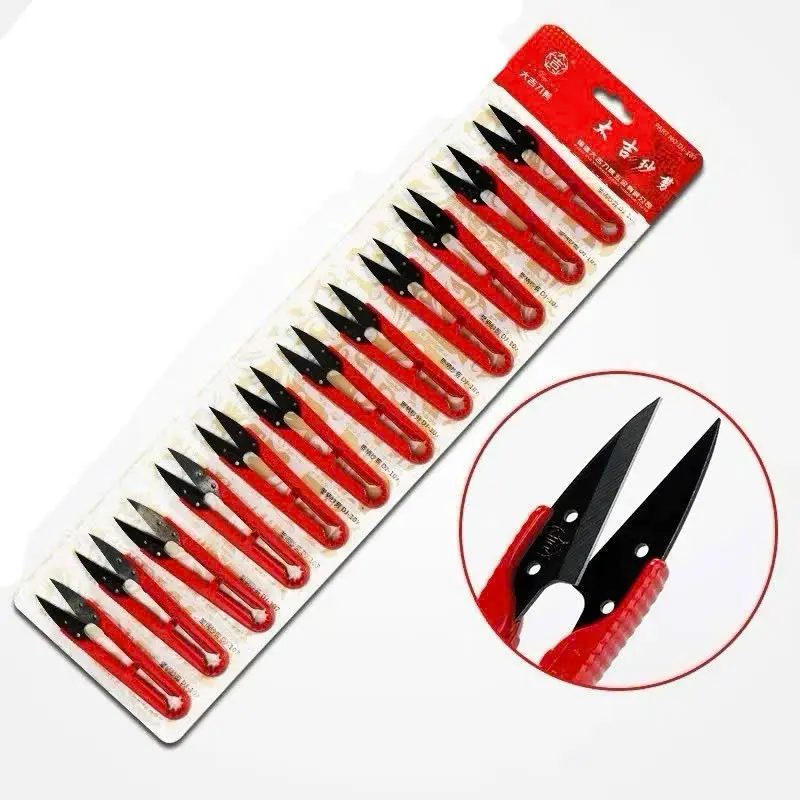Vỉ 12 Cây Kéo Cắt Chỉ DJ107 Siêu Bén Chính Hãng 0