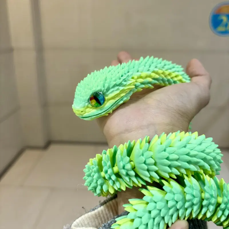 3D Printed Snake, 1 Box Creative Snake Statue, Home Decor, Desktop Ornament, Birthday Gift 6