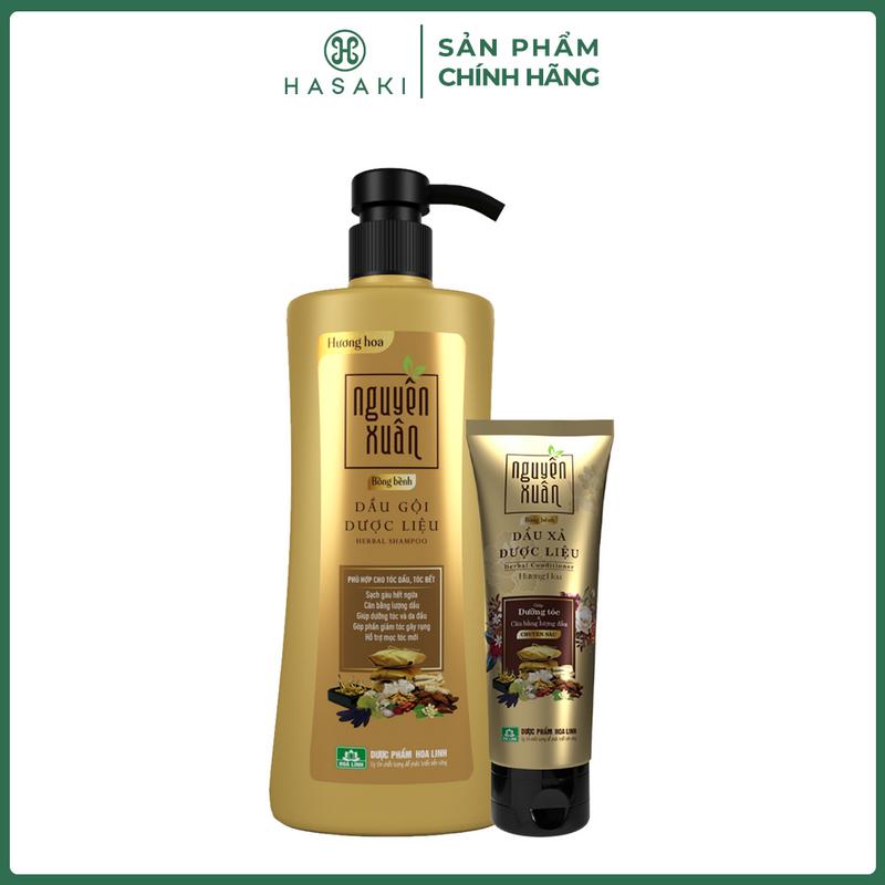 Bộ Gội Xả Nguyên Xuân Cho Tóc Dầu Bết 660ml + 180ml | HASAKI BEAUTY Nữ Women
