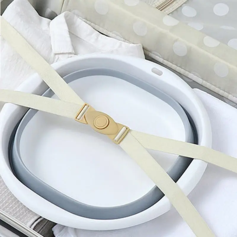 Chậu gấp gọn thau xếp gọn silicon rửa mặt tay chân đa năng dùng tại nhà, du lịch tiện lợi tiết kiệm diện tích không gian Welike 3