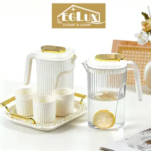 EGLUX Teko Air Minum 2.2L  Teko Air Kulkas Besar  Plastik Transparan Aesthetic