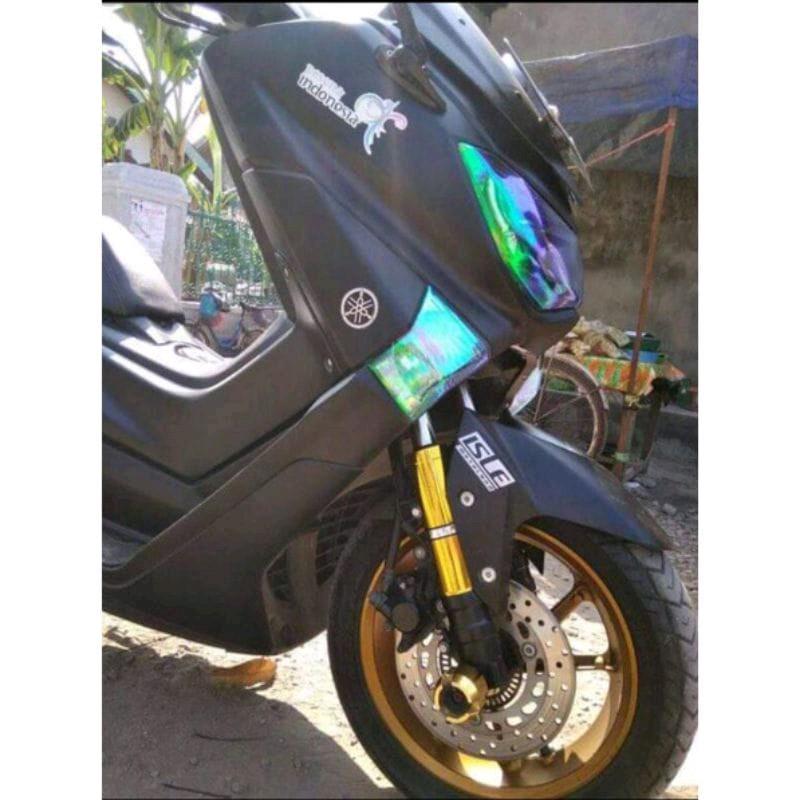 Paket komplit cover shock/Pengaman shockbreaker depan belakang plus Jalu As motor Yamaha Nmax old/new 7