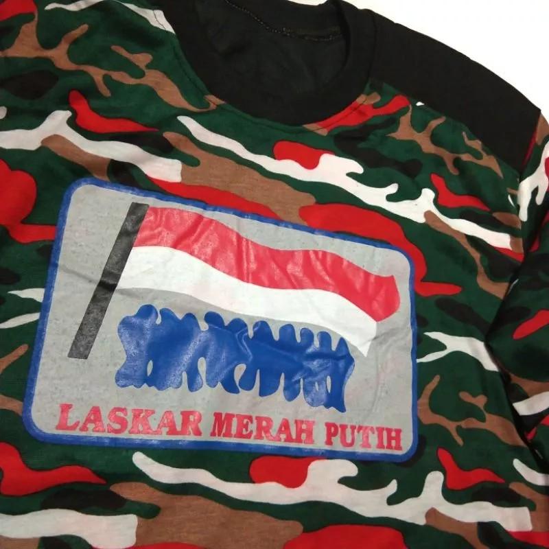 Product Introduction of Kaos Loreng Laskar Merah Putih Lengan Panjang 3