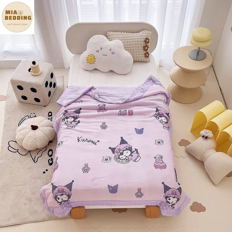 Chăn trẻ em cao cấp thun lạnh siêu mịn màng 6