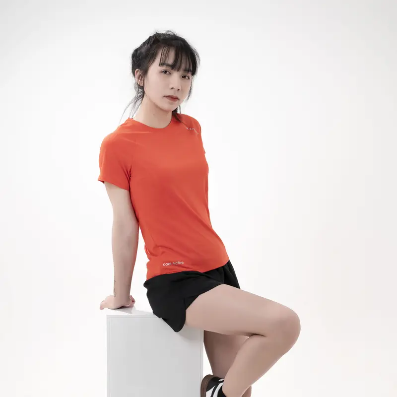 Áo thun thể thao nữ raglan tập gym yoga mã [GY09] chất thun lạnh chính phẩm thấm hút mồ hôi, thoải mái vận động. Top Sport 2