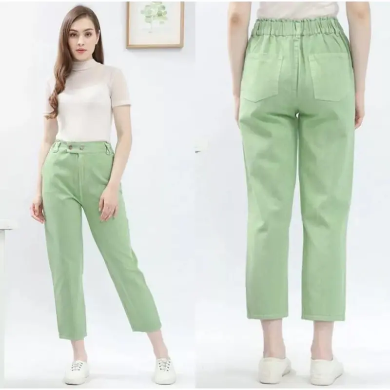 CELANA JEANS BOYFRIEND KOREAN STYLE 2