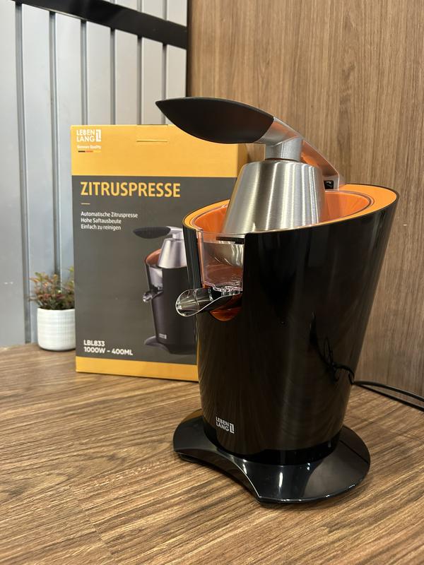 Máy vắt cam Lebenlang LBL833 - 1000W 400ml Hàng chính hãng bảo hành 2 năm