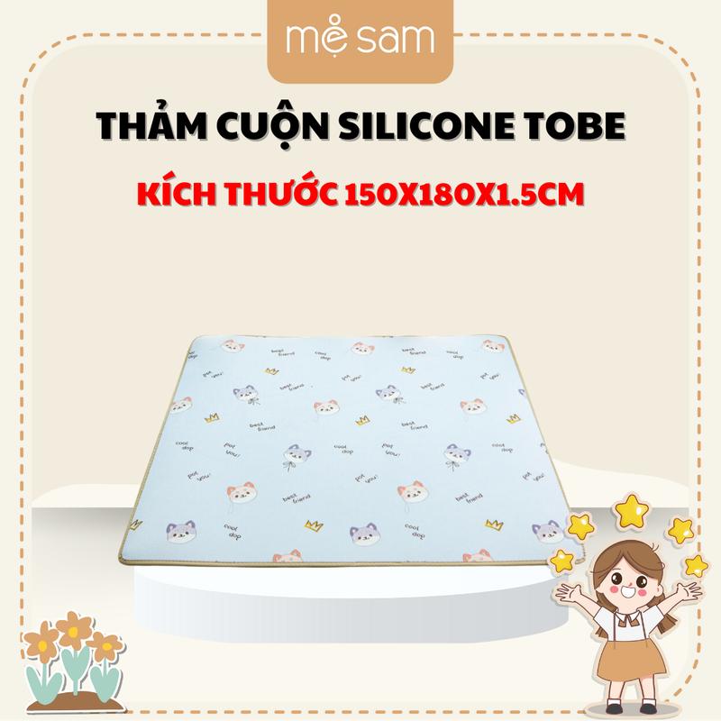 AFF - 1m5-1m8 Thảm cuộn silicone 2 mặt chống trơn trượt Tobe 1118