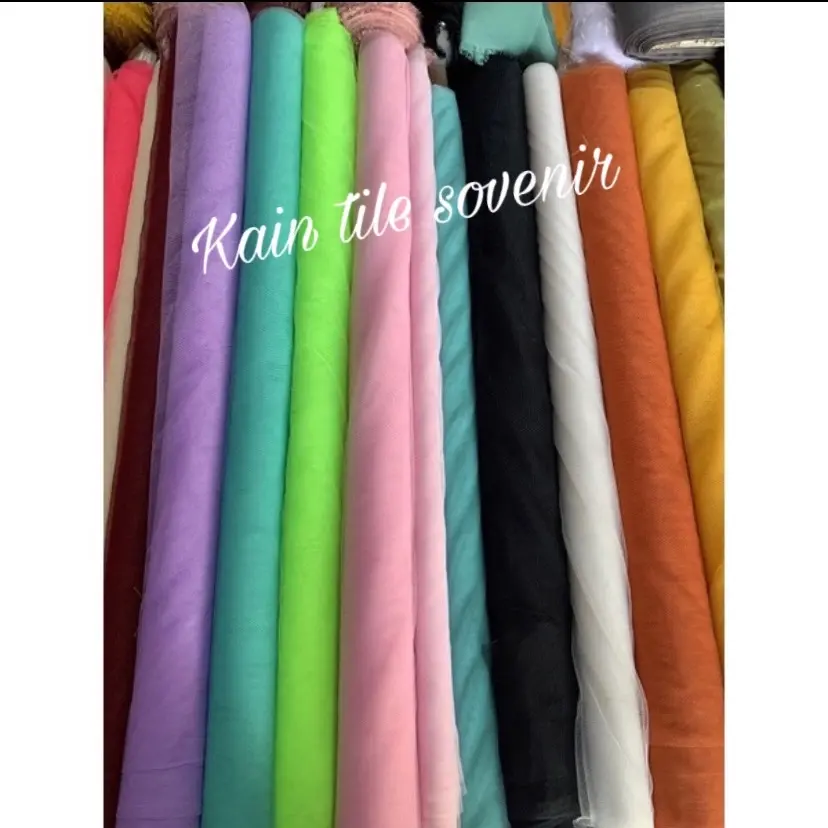 Kain tile halus meteran kain sovenir