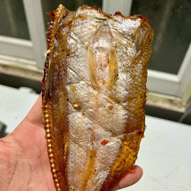 ( Loại Lớn ) Khô Cá Mối tẩm tiêu ớt bao ngon mặn ngọt , chiên hoặc nướng rất ngon có hút chân không hàng cá nhỏ loại 1 Food Snack Ăn Vặt Chua Thức Ăn 2