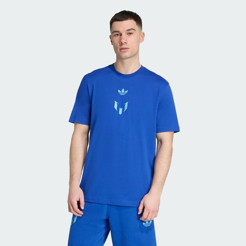  adidas Bóng đá Áo Thun Messi Nam Màu xanh da trời JY9552 