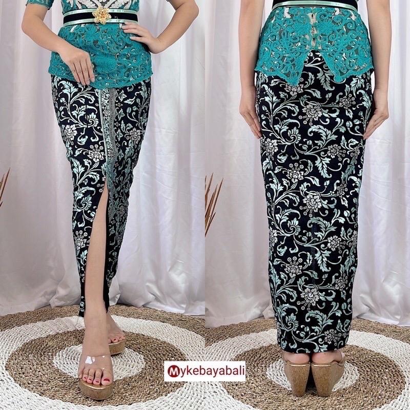 Rok Jadi Katun Print Ukir Bali [Bawahan Kebaya] Katun - Shop | Tokopedia