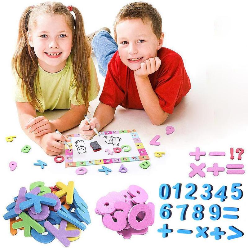 Magnetic Letters 10/26 Pcs Uppercase Lowercase Foam Alphabet - TikTok ...
