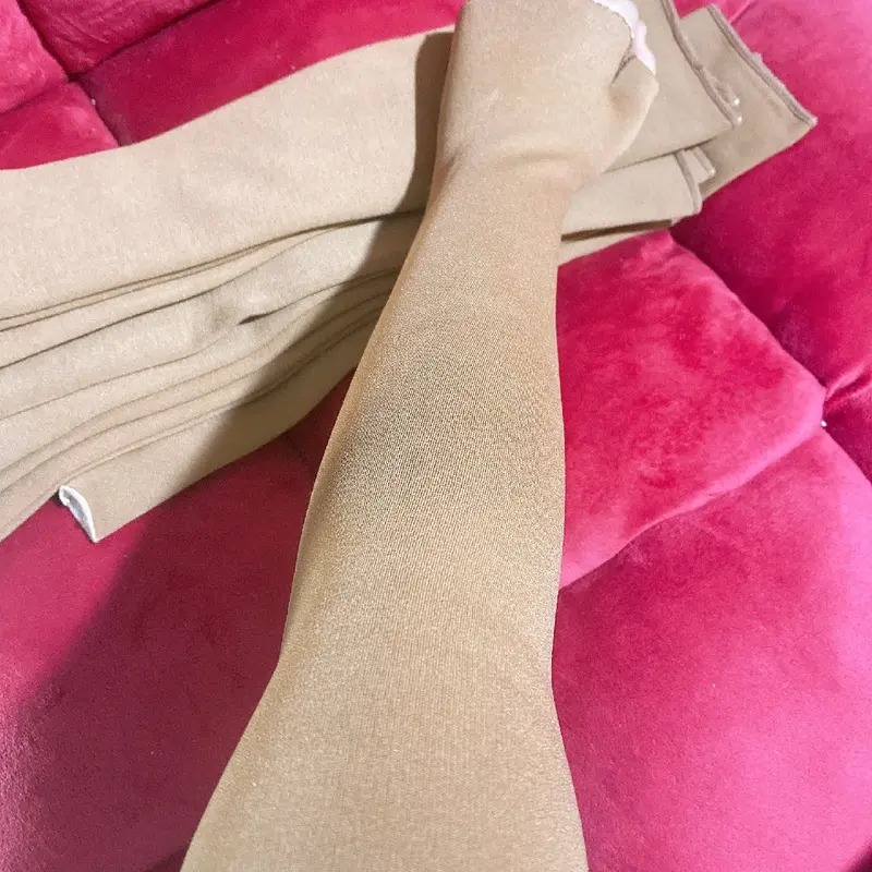 5 Đôi Ống tay ko viền Xù  Ngắn (dưới52kg) 2